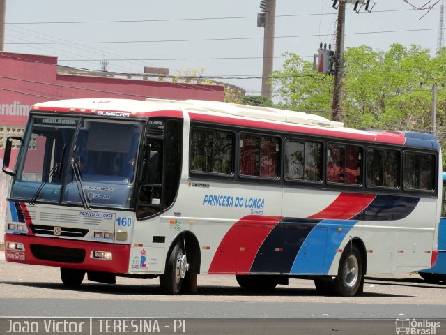 Rei das Selvas > Irmãos Coragem Turismo > Princesa do Longá Turismo 160 na cidade de Teresina, Piauí, Brasil, por João Victor. ID da foto: 1284107.