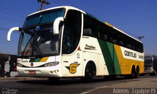 Empresa Gontijo de Transportes 14475 na cidade de São Paulo, São Paulo, Brasil, por Adems  Equipe 19. ID da foto: 1283520.