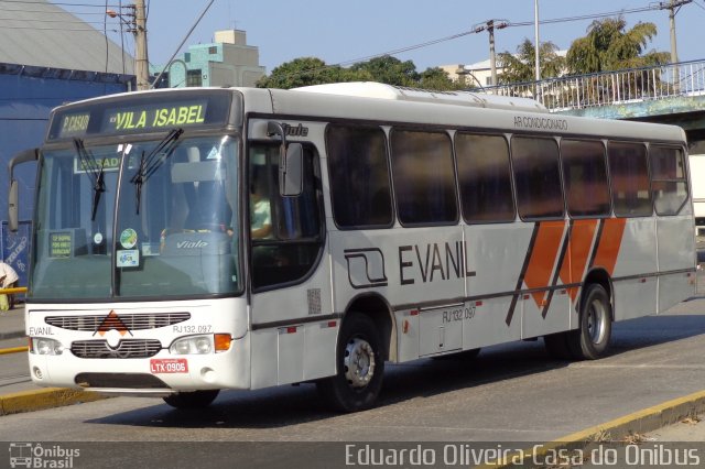 Evanil Transportes e Turismo RJ 132.097 na cidade de Nova Iguaçu, Rio de Janeiro, Brasil, por Eduardo Oliveira. Número da foto: #1284136.