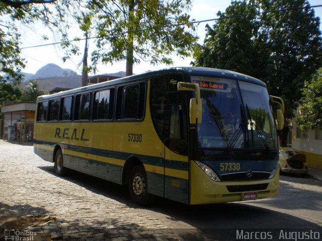 Viação Real Ita 57330 na cidade de Mimoso do Sul, Espírito Santo, Brasil, por Marcos  Augusto. ID da foto: 1283368.