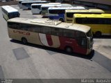 Transportes Única Petrópolis RJ 163.037 na cidade de Rio de Janeiro, Rio de Janeiro, Brasil, por Marcos  Augusto. Número da foto: #1283369.