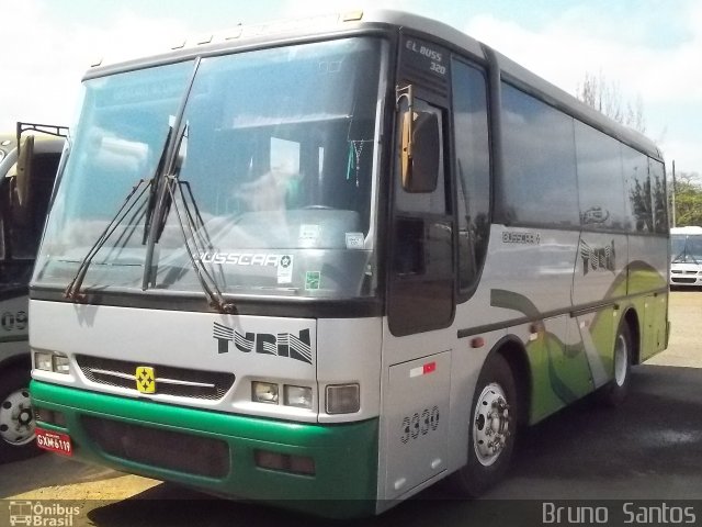 Turin Transportes 3330 na cidade de Ouro Branco, Minas Gerais, Brasil, por Bruno Santos. ID da foto: 1285480.