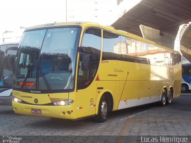 Viação Itapemirim 5855 na cidade de Belo Horizonte, Minas Gerais, Brasil, por Lucas Henrique . Número da foto: #1285045.