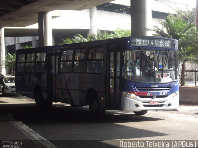 Guarulhos Transportes 33.767 na cidade de São Paulo, São Paulo, Brasil, por Roberto Teixeira. ID da foto: 1286210.