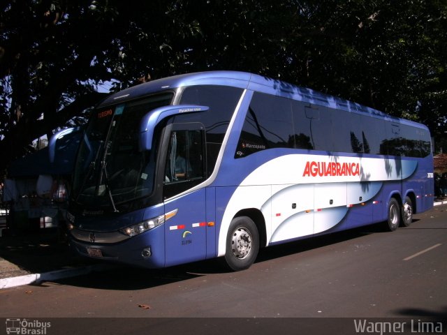 Viação Águia Branca 31790 na cidade de Barra Bonita, São Paulo, Brasil, por Wagner Lima. Número da foto: #1285496.