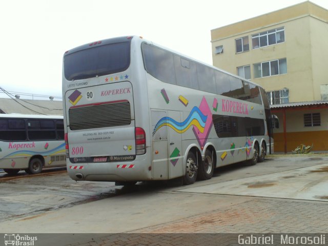 Kopereck Turismo 800 na cidade de Pelotas, Rio Grande do Sul, Brasil, por Gabriel  Morosoli. Número da foto: #1285565.