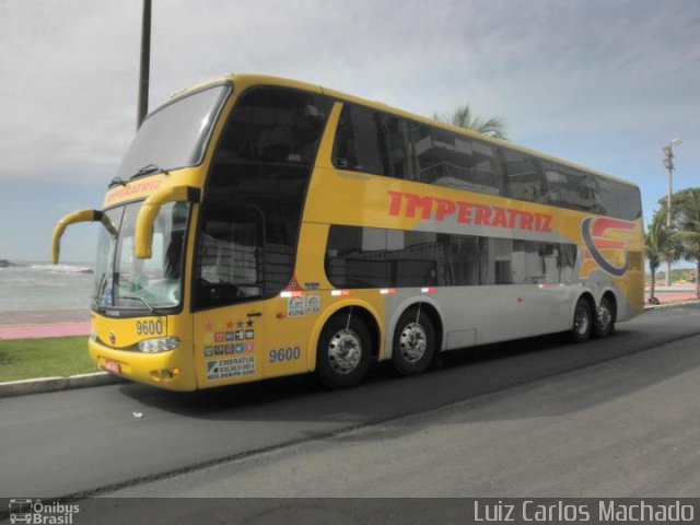 Imperatriz Turismo 9600 na cidade de Vila Velha, Espírito Santo, Brasil, por Luiz Carlos Machado. Número da foto: #1286826.