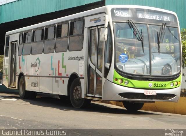 Viação Piracema de Transportes 81183 na cidade de Piracicaba, São Paulo, Brasil, por Gabriel Ramos Gomes. ID da foto: 1286123.