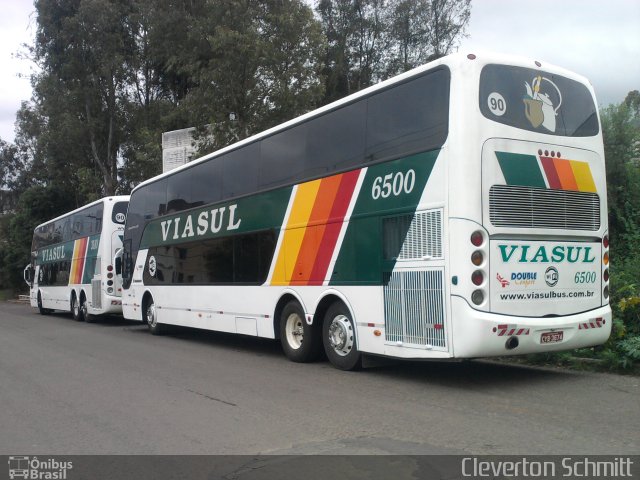 Viasul - Auto Viação Venâncio Aires 6500 na cidade de Santa Maria, Rio Grande do Sul, Brasil, por Cleverton Schmitt. ID da foto: 1284592.