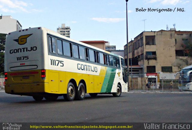 Empresa Gontijo de Transportes 11175 na cidade de Belo Horizonte, Minas Gerais, Brasil, por Valter Francisco. ID da foto: 1285899.