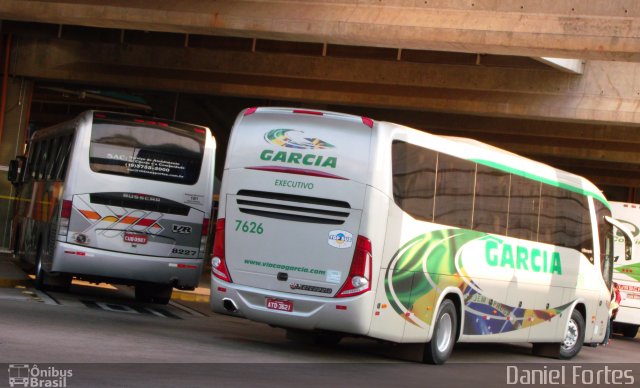 Viação Garcia 7626 na cidade de Campinas, São Paulo, Brasil, por Daniel Fortes. Número da foto: #1286050.