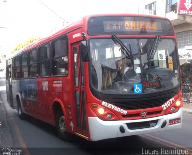 Autotrans > Turilessa 21071 na cidade de Contagem, Minas Gerais, Brasil, por Lucas Henrique . Número da foto: #1285008.