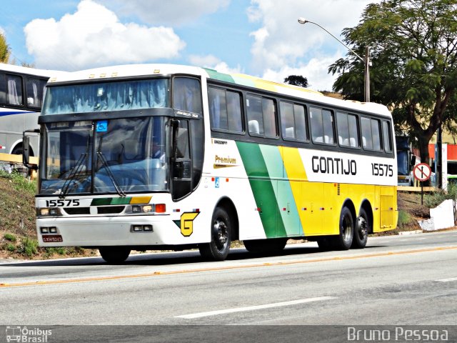 Empresa Gontijo de Transportes 15575 na cidade de João Monlevade, Minas Gerais, Brasil, por Bruno Pessoa e Pessoa. ID da foto: 1286790.