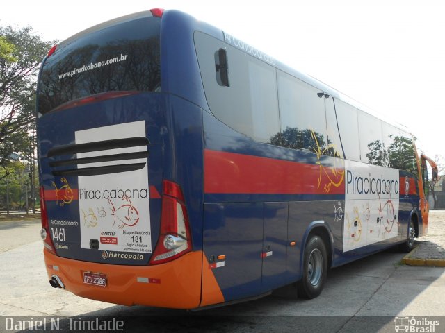 Viação Piracicabana 1461 na cidade de São Paulo, São Paulo, Brasil, por Daniel Nascimento  Trindade. Número da foto: #1287324.