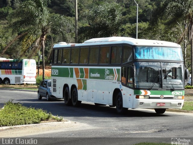 Cia. São Geraldo de Viação 6321 na cidade de Viana, Espírito Santo, Brasil, por Luiz Claudio . ID da foto: 1288251.