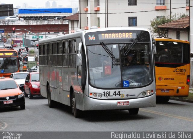 Viação Tamandaré 16L44 na cidade de Curitiba, Paraná, Brasil, por Reginaldo Levinski da Silva. ID da foto: 1286967.