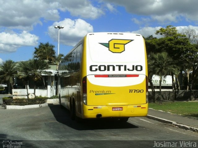 Empresa Gontijo de Transportes 11790 na cidade de Curvelo, Minas Gerais, Brasil, por Josimar Vieira. ID da foto: 1287120.