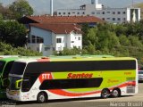 Santos Transportes e Turismo 70000 na cidade de Cachoeira Paulista, São Paulo, Brasil, por Marcio  Bruxel. Número da foto: #1288346.
