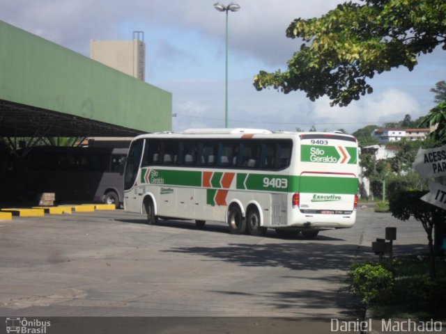 Cia. São Geraldo de Viação 9403 na cidade de Ilhéus, Bahia, Brasil, por Daniel  Machado. Número da foto: #1289439.
