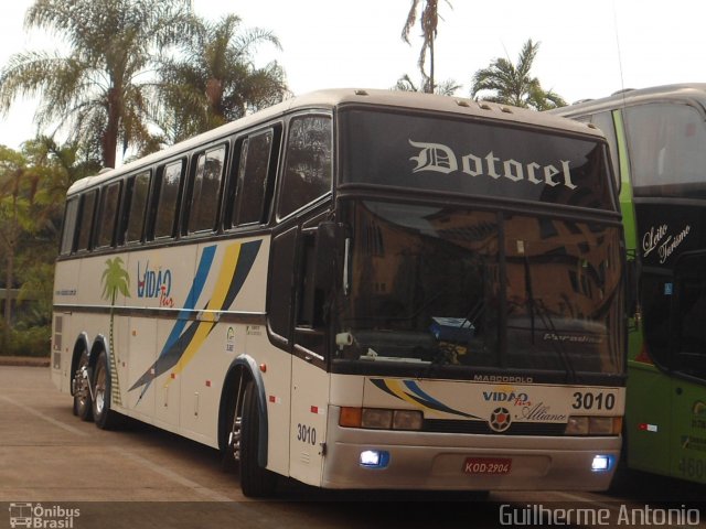 Vidão Tur - Dotocel Turismo 3010 na cidade de Araxá, Minas Gerais, Brasil, por Guilherme Antonio. Número da foto: #1290114.