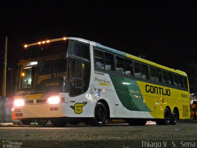 Empresa Gontijo de Transportes 15860 na cidade de Teresina, Piauí, Brasil, por Thiago V.  S.  Sena. ID da foto: 1288856.