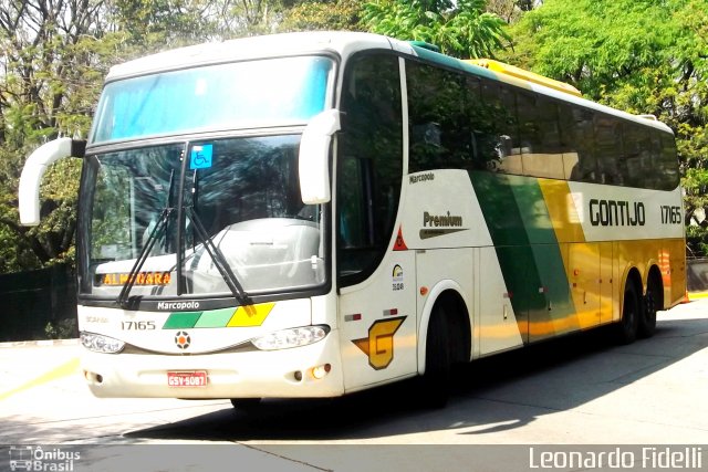 Empresa Gontijo de Transportes 17165 na cidade de São Paulo, São Paulo, Brasil, por Leonardo Fidelli. ID da foto: 1290950.