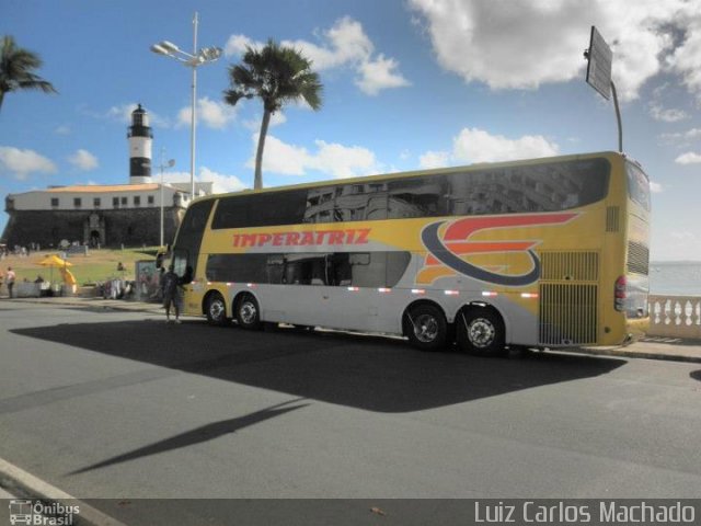 Imperatriz Turismo 9600 na cidade de Vila Velha, Espírito Santo, Brasil, por Luiz Carlos Machado. Número da foto: #1289089.