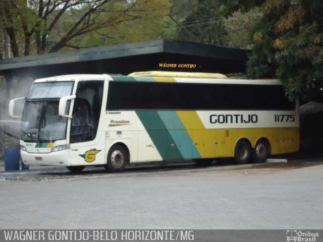 Empresa Gontijo de Transportes 11775 na cidade de Belo Horizonte, Minas Gerais, Brasil, por Wagner Gontijo Várzea da Palma-mg. ID da foto: 1288996.