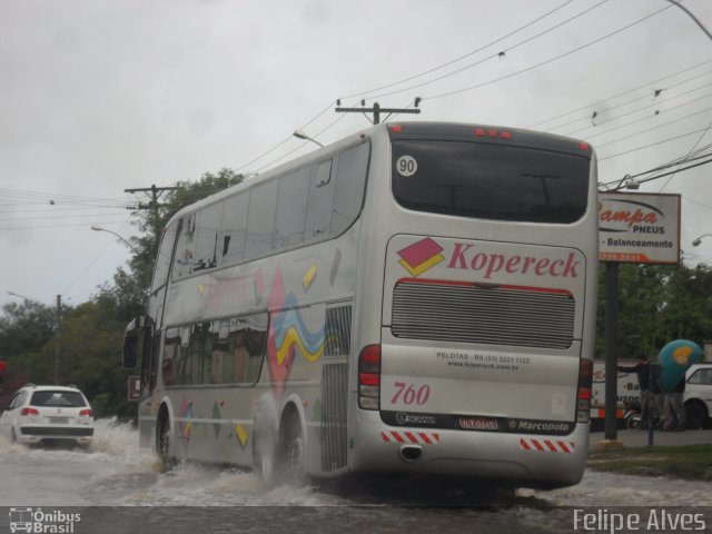 Kopereck Turismo 760 na cidade de Pelotas, Rio Grande do Sul, Brasil, por Felipe Alves. Número da foto: #1290899.