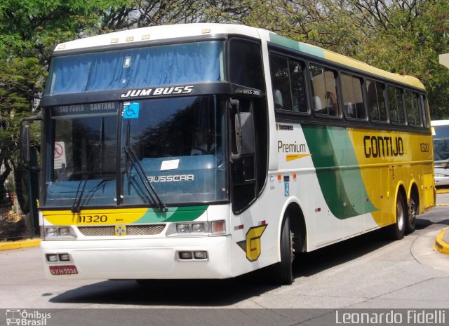 Empresa Gontijo de Transportes 11320 na cidade de São Paulo, São Paulo, Brasil, por Leonardo Fidelli. ID da foto: 1291787.