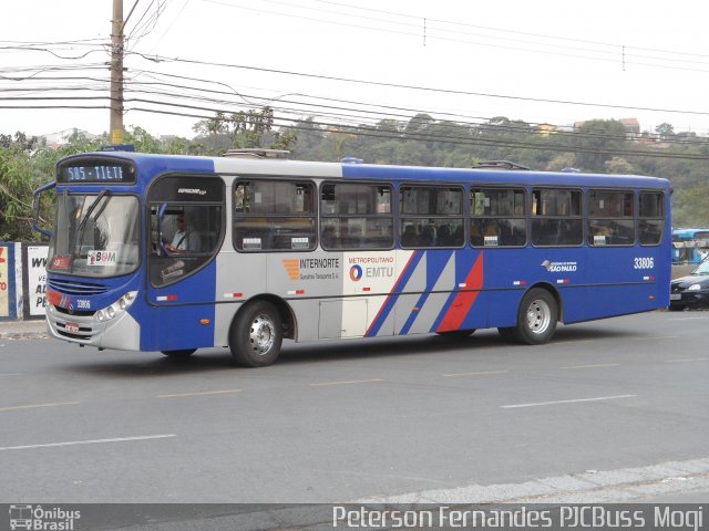 Guarulhos Transportes 33806 na cidade de Guarulhos, São Paulo, Brasil, por Peterson Fernandes . Número da foto: #1292828.