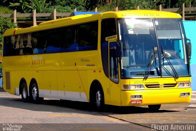 Viação Itapemirim 45219 na cidade de Santos, São Paulo, Brasil, por Diogo Amorim. Número da foto: #1291203.