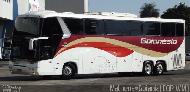 Auto Viação Goianésia 156003-4 na cidade de Goiânia, Goiás, Brasil, por Vicente Pinto Moreira. Número da foto: #1255581.