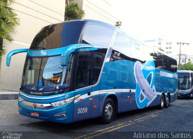 Oliveira Santos Transporte e Turismo 5059 na cidade de Fortaleza, Ceará, Brasil, por Adriano dos Santos. ID da foto: 1256353.