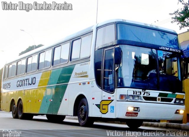 Empresa Gontijo de Transportes 11375 na cidade de Maringá, Paraná, Brasil, por Victor Hugo Guedes Pereira. ID da foto: 1255167.