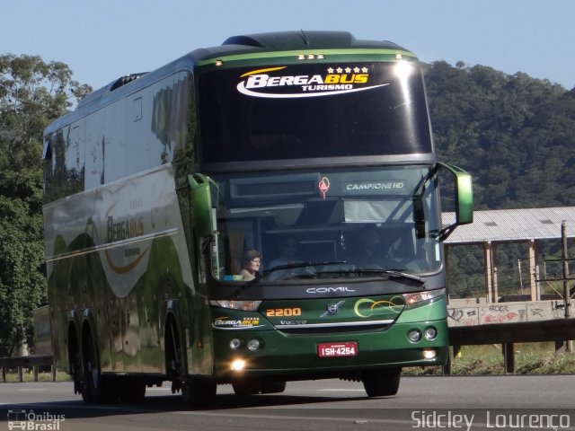 Bergabus Turismo 2200 na cidade de Queimados, Rio de Janeiro, Brasil, por Sidcley Lourenço. ID da foto: 1254844.