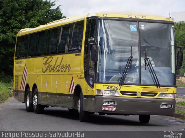Viação Itapemirim 45267 na cidade de Salvador, Bahia, Brasil, por Felipe Pessoa de Albuquerque. Número da foto: #1256151.