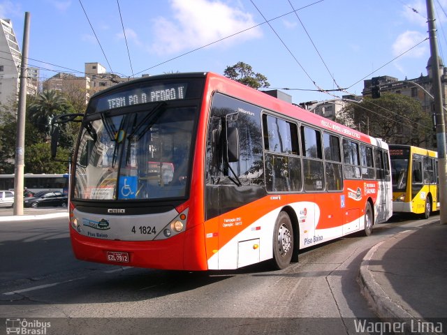 Himalaia Transportes > Ambiental Transportes Urbanos 4 1824 na cidade de São Paulo, São Paulo, Brasil, por Wagner Lima. ID da foto: 1294302.