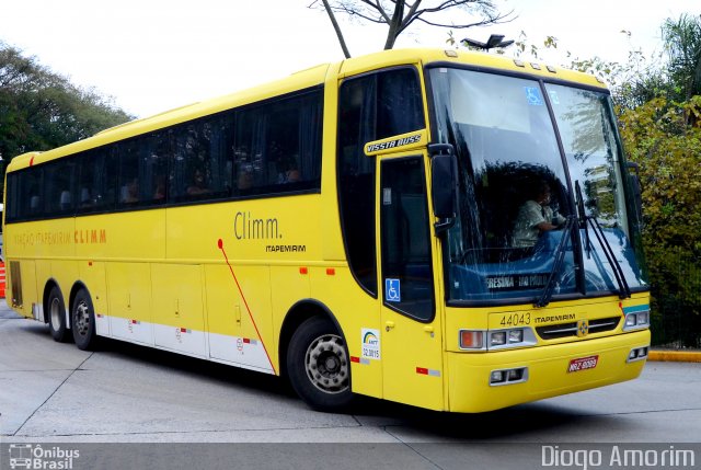 Viação Itapemirim 44043 na cidade de São Paulo, São Paulo, Brasil, por Diogo Amorim. ID da foto: 1294438.