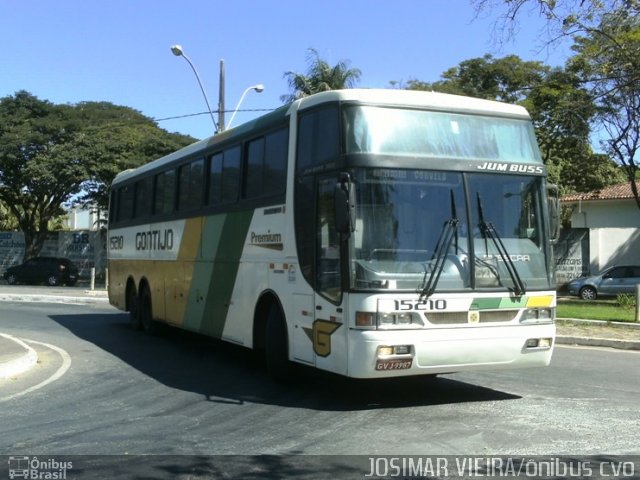 Empresa Gontijo de Transportes 15210 na cidade de Curvelo, Minas Gerais, Brasil, por Josimar Vieira. ID da foto: 1294005.