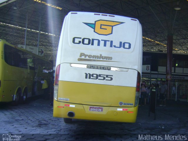 Empresa Gontijo de Transportes 11955 na cidade de Vitória, Espírito Santo, Brasil, por Matheus Mendes. ID da foto: 1293765.