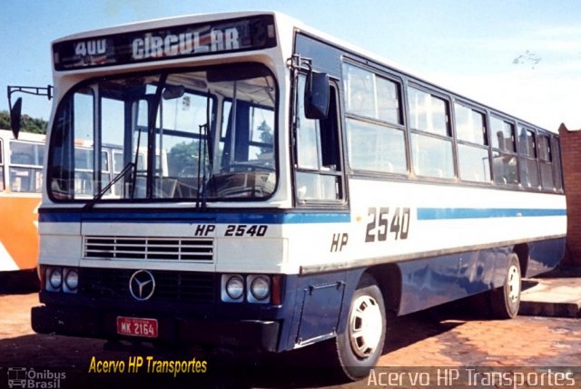 HP Transportes Coletivos 2540 na cidade de Goiânia, Goiás, Brasil, por Carlos Júnior. ID da foto: 1294690.