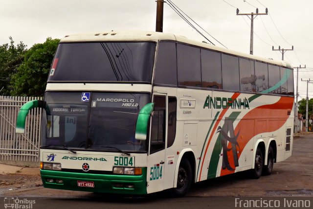 Empresa de Transportes Andorinha 5004 na cidade de Assis, São Paulo, Brasil, por Francisco Ivano. Número da foto: #1294805.