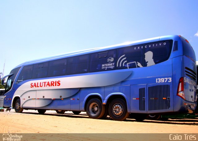 Viação Salutaris e Turismo 13973 na cidade de Bom Jesus da Lapa, Bahia, Brasil, por Caio Trés. Número da foto: #1296245.