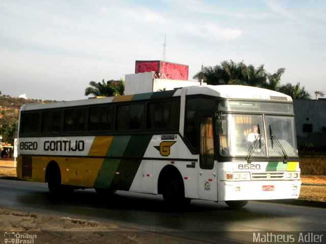 Empresa Gontijo de Transportes 8620 na cidade de Belo Horizonte, Minas Gerais, Brasil, por Matheus Adler. Número da foto: #1295662.
