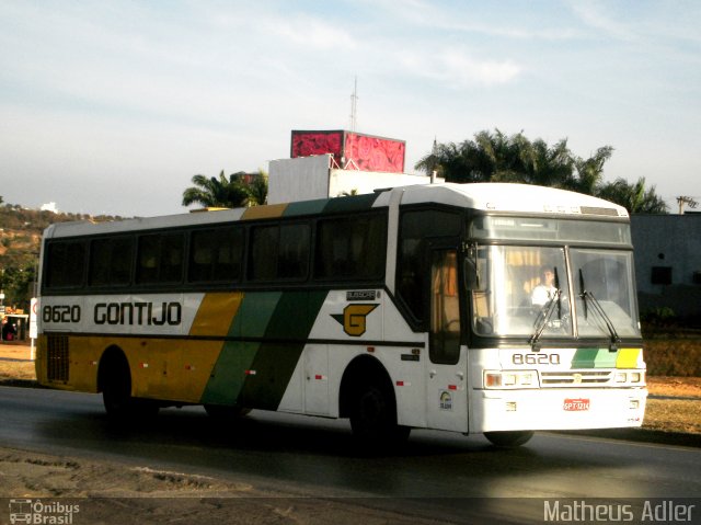 Empresa Gontijo de Transportes 8620 na cidade de Belo Horizonte, Minas Gerais, Brasil, por Matheus Adler. ID da foto: 1295662.