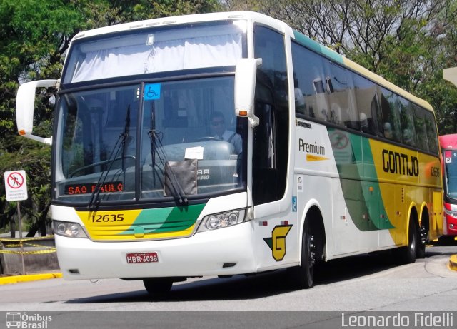 Empresa Gontijo de Transportes 12635 na cidade de São Paulo, São Paulo, Brasil, por Leonardo Fidelli. Número da foto: #1296616.