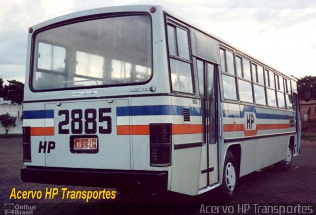 HP Transportes Coletivos 2885 na cidade de Goiânia, Goiás, Brasil, por Carlos Júnior. ID da foto: 1296061.