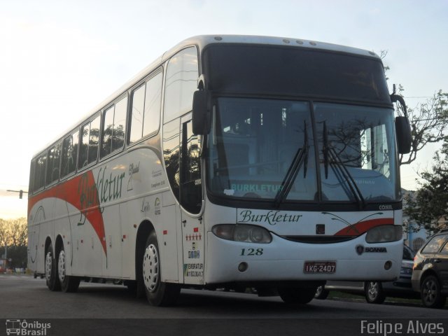 Burkletur - Burkle Turismo 128 na cidade de Pelotas, Rio Grande do Sul, Brasil, por Felipe Alves. Número da foto: #1296744.