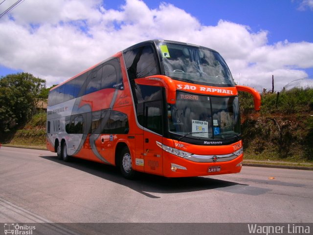 Viação São Raphael 10100 na cidade de Curitiba, Paraná, Brasil, por Wagner Lima. Número da foto: #1296641.